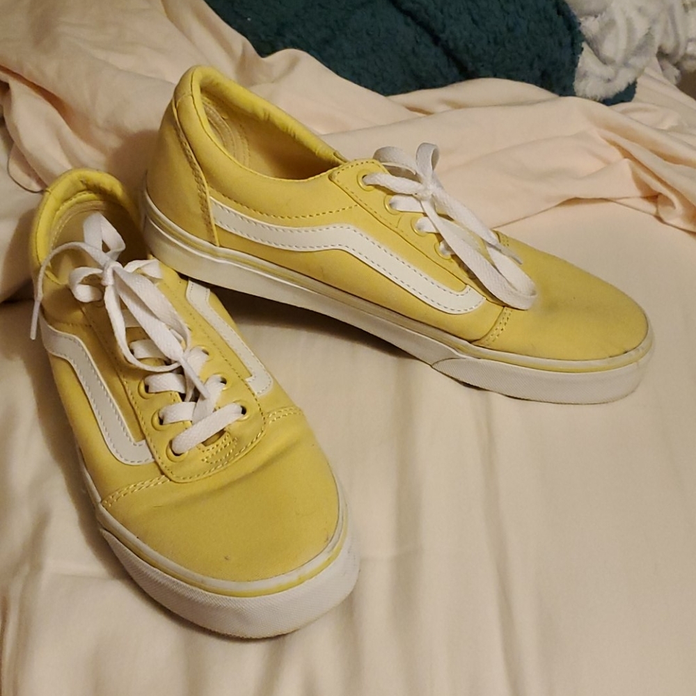 Yellow vans